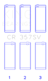 King Engine Bearings Mini Cooper B38A15M0 (Size +0.25mm) Connecting Rod Bearing Set - CR357SV0.25