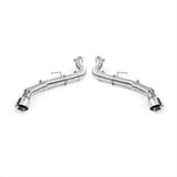 Mishimoto 2016+ Chevrolet Camaro SS Dual-Tip Race Axle-Back Exhaust w/ Polished Tips - MMEXH-CAM8-16ADTRP
