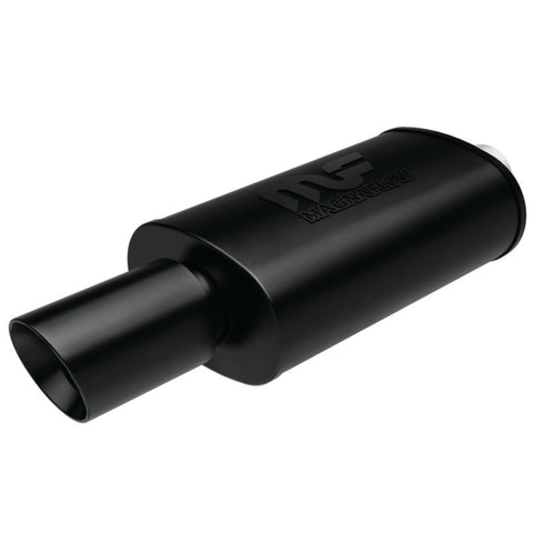 MagnaFlow Muffler with Tip Mag Blk 14x5x8 2.25/4 - 14868