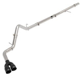 aFe Rebel XD Series 3in 304SS DPF-Back 20-21 GM Trucks L6-3.0L (td) LM2 - Dual Black Tip - 49-34129-B