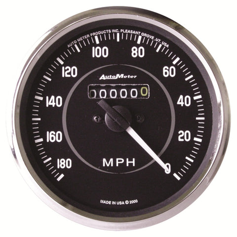 Autometer Cobra 4 inch 0-180 MPH Mechanical Speedometer - 201005