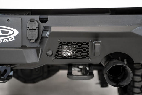 Addictive Desert Designs 2021 Dodge RAM 1500 TRX Stealth Fighter Rear Bumper - Hammer Black - R620081280103