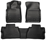 Husky Liners 14 Toyota Tundra Weatherbeater Black Front & 2nd Seat Floor Liners - 99581