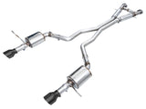 AWE Tuning 18-23 Dodge Durango SRT & Hellcat Touring Edition Exhaust - Diamond Black Tips - 3015-33952