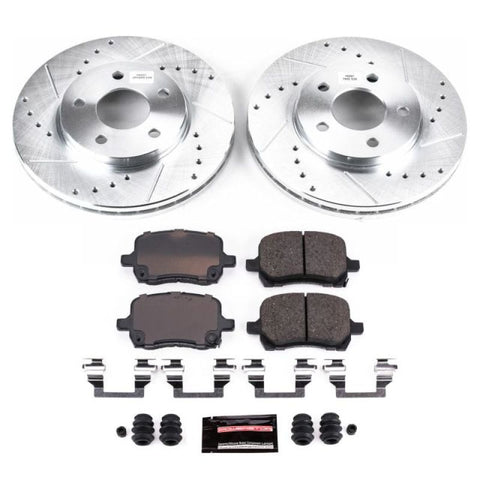 Power Stop 04-08 Chevrolet Malibu Front Z23 Evolution Sport Brake Kit - K1617