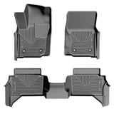 Husky Liners 24-25 Toyota Tacoma Hybrid Weatherbeater Front & 2nd Seat Floor Liners - Black - 99281