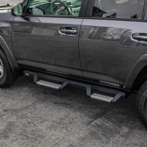 Westin 10-17 Toyota 4Runner Trail Edition (Excl. Ltd) HDX Stainless Drop Nerf Step Bars - Tex. Blk - 56-138352