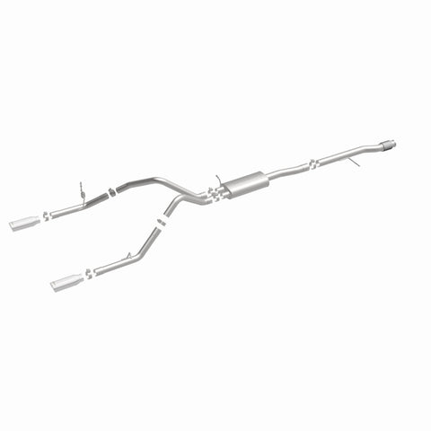 Magnaflow 14 Chevy Silverado V8 5.3L CC/EC Cab Dual Split Rear Exit Stainless Cat Back Perf Exhaust - 15268