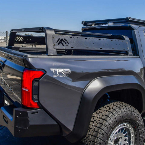 Westin 05-21 Toyota Tacoma Overland Cargo Rack Base - Textured Black - 51-20015