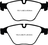 EBC 10+ BMW 535i 3.0 Turbo (F10) Greenstuff Front Brake Pads - DP22103