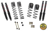 Skyjacker 2018 Jeep Wrangler JL 4 Door 4WD (Non-Rubicon) Long Travel 2 Stage 1in-1.5in Coil System - JL15BPBLT