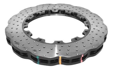 DBA Audi RS3 5000 Series Drilled Front Brake Disc - 52844.1WXD
