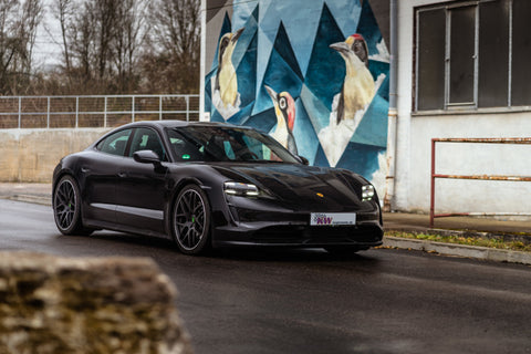 KW Coilover Kit V4 2021+ Porsche Taycan (Y1A) Sedan 2WD (Without Air Suspension) - 3A771095