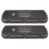 Edelbrock Valve Cover Victor Series Ford 289-302-351W CI V8 Low Black - 41253