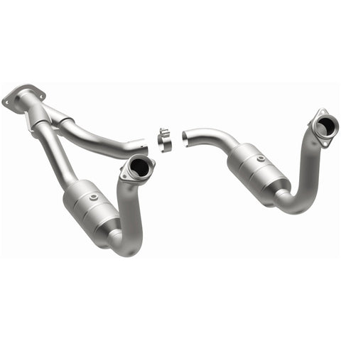 MagnaFlow DF Cat Conv 08-10 Ford F-250/F-250 SD/F-350/F-350 SD 5.4L/6.8L/F-450 SD 6.8L Y-Pipe Assy - 51760