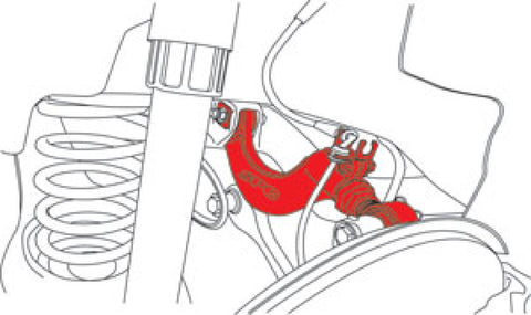 SPC Performance 10-14 VW Golf / 05-10 VW Jetta / 06-09 VW Rabbit Rear Adjustable Camber Arm - 81335