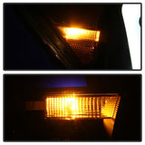 xTune Toyota Tundra 07-13 LED Light Bar Projector Headlights Black Smoked PRO-JH-TTU07-LED-BSM - 9030413