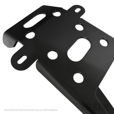 Westin/Snyper 07-11 Jeep Wrangler Transmission Pan Skid Plate - Textured Black - 42-21125