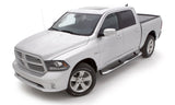 Lund 09-15 Dodge Ram 1500 Crew Cab (Built Before 7/1/15) 5in. Oval Bent Nerf Bars - Chrome - 22858783