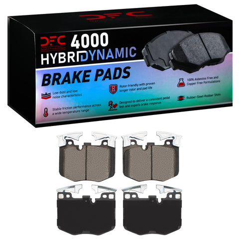 DFC 16-26 Toyota GR Supra Front 4000 Hybridynamic Brake Pads - 4000-1867-00