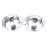 Power Stop 11-14 Chrysler 200 Rear Evolution Drilled & Slotted Rotors - Pair - AR8370XPR