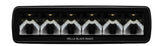 Hella Universal Black Magic 6 L.E.D. Mini Light Bar - Spot Beam - 358176211