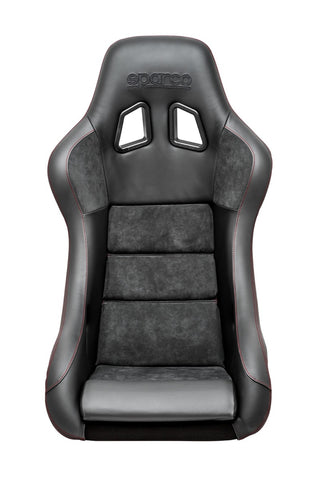Sparco Seat QRT Performance Leather/Alcantara Black/Red - 008012RPNRRS