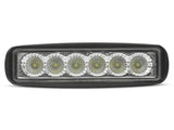 Raxiom 6-In Slim 6-LED Off-Road Light Flood Beam Universal (Some Adaptation May Be Required) - J108313