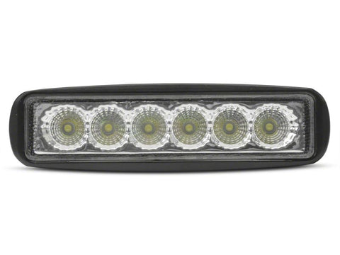 Raxiom 6-In Slim 6-LED Off-Road Light Flood Beam Universal (Some Adaptation May Be Required) - J108313