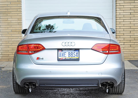 AWE Tuning Audi B8 / B8.5 S4 3.0T Touring Edition Exhaust - Diamond Black Tips (90mm) - 3010-43014