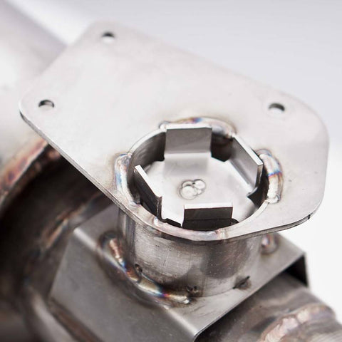 Stainless Works 2016+ Chevy Camaro SS 3in Legend Perf Connect Axle Back w/Valve & 4in Quad Tips - CA16RVMKSPCL