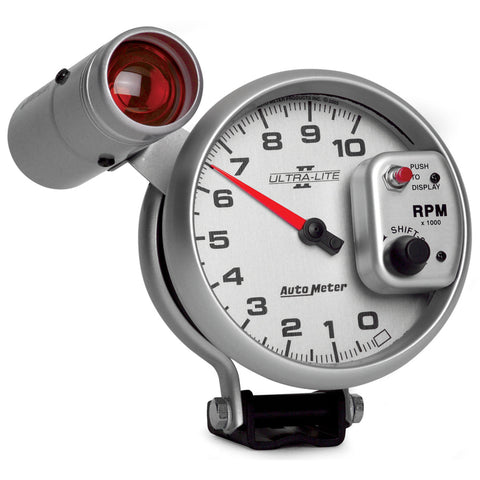 Autometer Ultra-Lite II 5 Inch 10000 RPM Tach w/ Shift Light - 4999