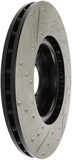 StopTech 04-08 Acura TL (Brembo Caliber) SportStop Slotted &amp; Drilled Left Front Rotor - 127.40062L