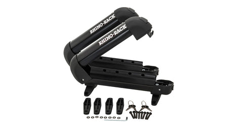 Rhino-Rack Universal Ski Carrier - Fits 2 Pairs of Skis - Black - 572