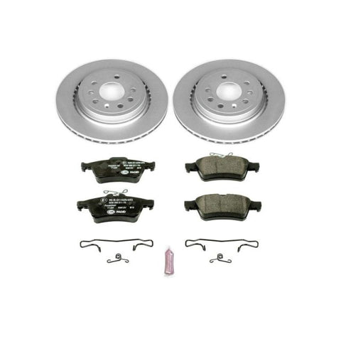 Power Stop 03-11 Saab 9-3 Rear Euro-Stop Brake Kit - ESK983