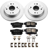 Power Stop 1997 Acura CL Rear Z17 Evolution Geomet Coated Brake Kit - CRK701