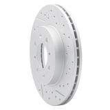 R1 12-15 Scion Iq Front Right Drilled & Slotted Geo-Carbon Rotor - 830-91001R