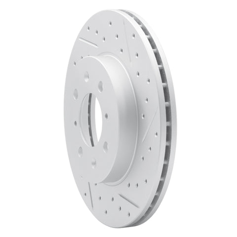 R1 12-15 Scion Iq Front Right Drilled & Slotted Geo-Carbon Rotor - 830-91001R