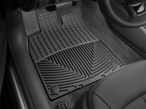 WeatherTech 12+ Audi A6/S6 Front Rubber Mats - Black - W300