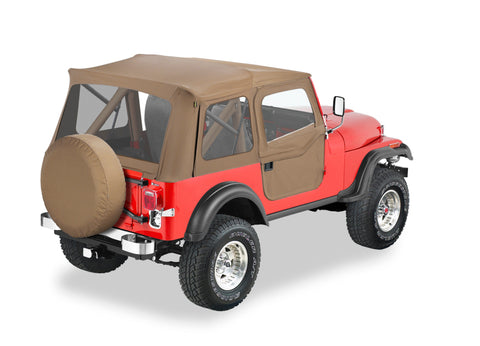 Bestop 76-83 Jeep Cj5 Supertop Classic (Tan Clear Windows) - 51597-04