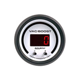 Autometer 52.4mm White Switchable 0-1600 PSI / 0-110 BAR Vacuum/Boost Phantom Elite Digital Gauge - 6758-PH