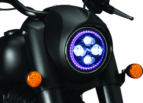 Kuryakyn Orbit Headlight Adapter Black - 2469