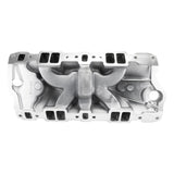 Edelbrock Chevy SB Performer EPS Intake Manifold w/ Oil Fill Tube - Chrome Plasma - 2703-CP