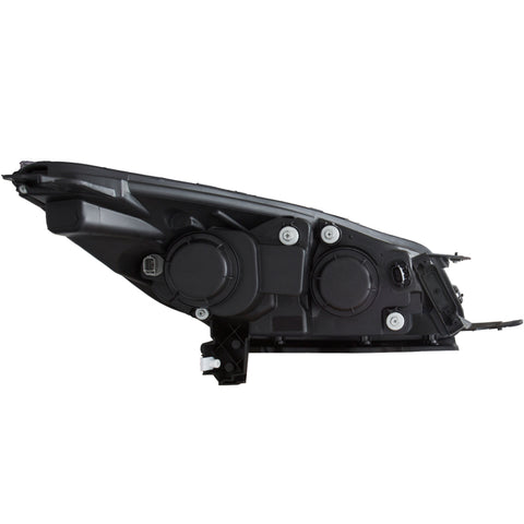 ANZO 2013-2015 Ford Escape Projector Headlights w/ U-Bar Chrome - 111325