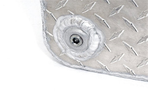 Deezee Universal Tanks - Square Brite-Tread Aluminum - DZ 91750