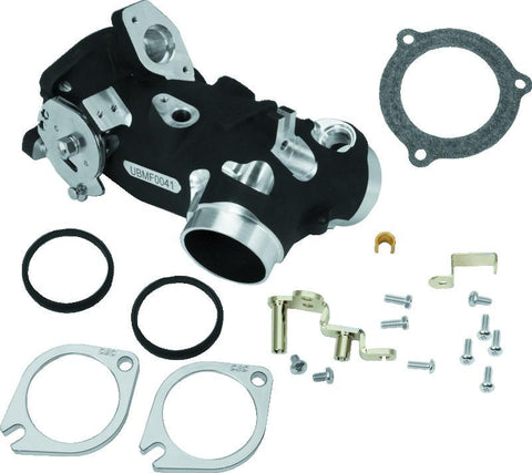 S&S Cycle 2006+ BT Size Code 405 Throttle Body Kit - Wrinkle Black - 170-0349