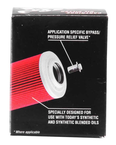 K&N Yamaha / MBK 1.5in OD x 1.938in H Oil Filter - KN-143
