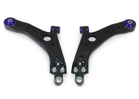 SuperPro 11-16 Kia Sportage Front Lower Control Arm Set W/ Sp Bushings - TRC1074