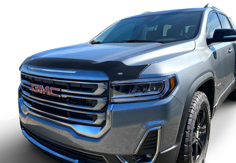AVS 2020 GMC Acadia Aeroskin Low Profile Hood Shield - Smoke - 322191