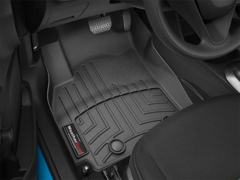 WeatherTech 2016+ Chevrolet Spark Front FloorLiner - Black (Excluding EV Model) - 449511
